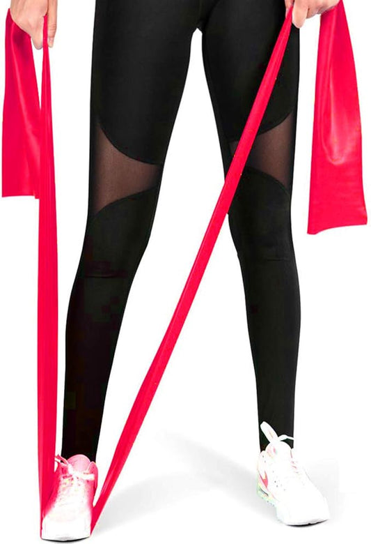Resistance Bands, Elastic Exercise Bands for Working Out, Physical Therapy, Recovery, Yoga, Pilates, Strength Training