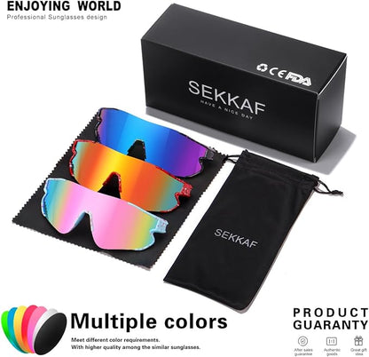 Kids Baseball Sunglasses for Boys Girls Youth Softball Cycling Sports Sunglasses UV400 Protection Age 5-12