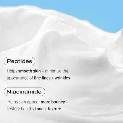 First Aid Beauty Firming Collagen Cream with Collagen, Peptides and Niacinamide – Day + Night Anti-Aging Face Moisturizer – 1.7 fl oz