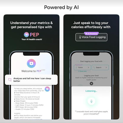 Gabit Smart Ring | AI Health Coach, Period Tracking | Sleep, Fitness, Nutrition, Stress | Track Calorie, Recovery, HRV, | Buy Sizing Kit First | Smart Ring for Women & Men | Titanium, Rose Gold 11