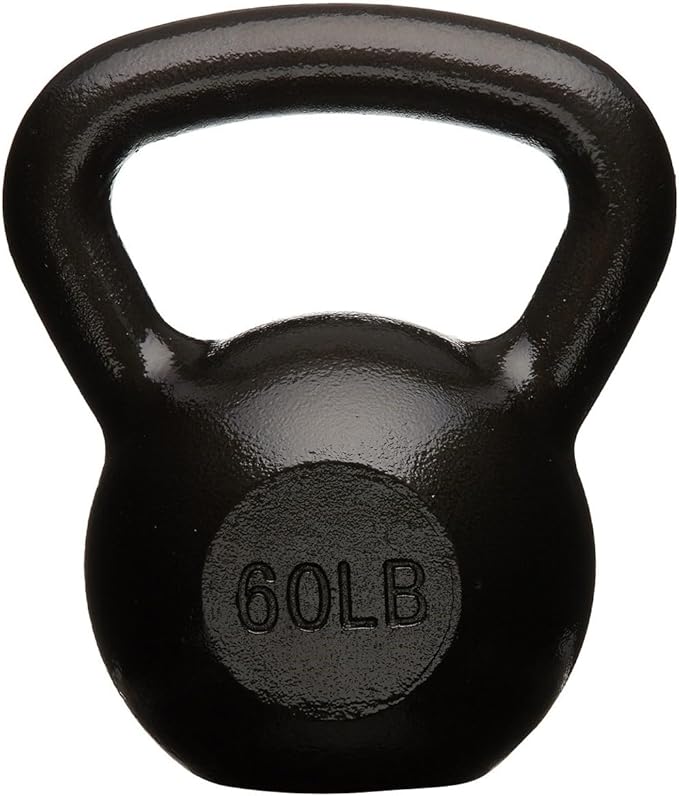 Amazon Basics Cast Iron Kettlebell