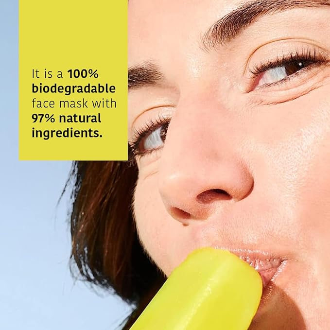 IROHA NATURE, Skin Care Mask to Repair and Soothe After Sun Exposure - Pack of 5 Pieces