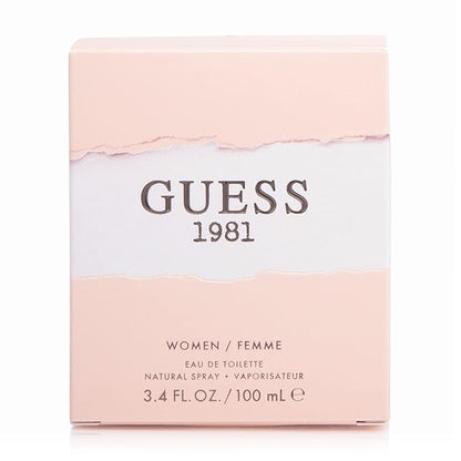 Guess 1981 Eau De Toilette Perfume Spray for Women, 3.4 Fl. Oz.
