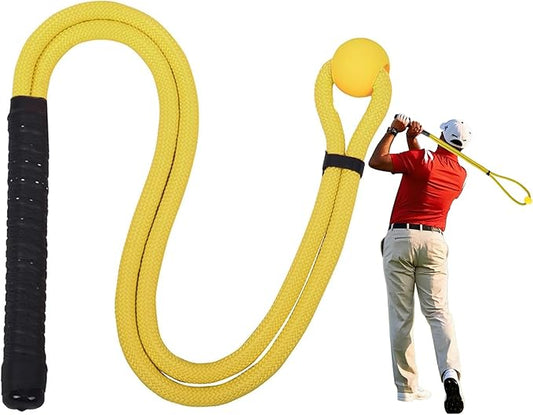 Golf Rope Swing Trainer, Golf Swing Training Aid, Golf Swing Trainer, Golf Training Aid, Golf Swing Trainers, Golf Speed Trainer, Can Improve Speed, Rhythm, Flexibility, and Strength