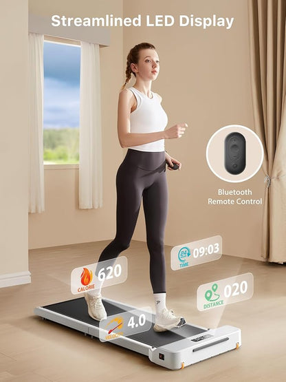 WALKINGPAD Foldable Walking Pad Treadmill for Home Office, Under Desk Treadmill with Adaptive Speed Control, Compact Design for Small Spaces, No Assembly Needed