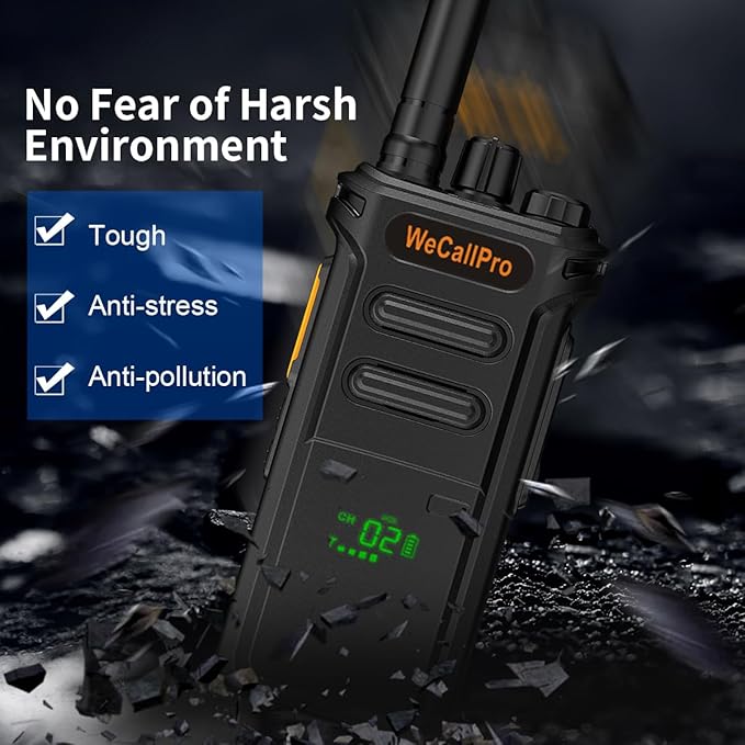 10W Long Range Walkie Talkies for Adults WCP02 (Only