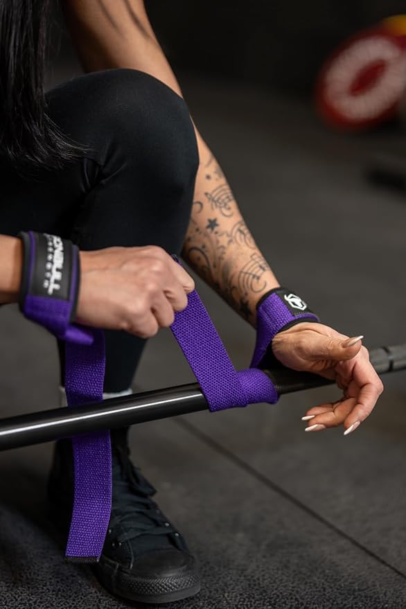 Lifting Wrist Straps for Weightlifting (1 Pair) – Padded Lifting Straps for Deadlifts, Powerlifting, Strength Training & Bodybuilding – Gym Straps for Men & Women