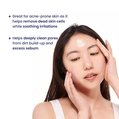 FACETORY K Beauty Face Mask Skin Care - LET'S TALK DETOX PURIFYING Sheet Mask with Charcoal & Volcanic Ash | Pore Refining Charcoal Face Mask (5 Pack)