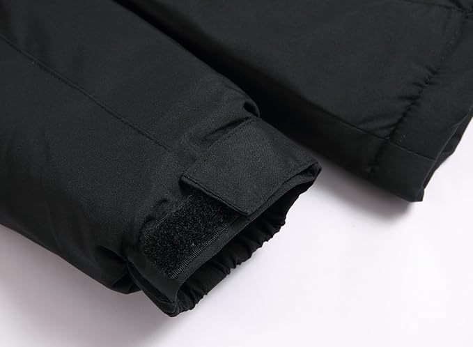 Keevoom Boys Winter Coat Ski Jacket Windproof Kids Snowboard Warm Fleece Snow Coat Waterproof Outdoor Hooded Ski Coats