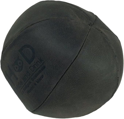 Hide & Drink, Stress Ball, Relieve Fidgeting and Anxiety, Exercise Hand, Squishy Tension Accessory, Great for The Office, Classic Style, Full Grain Leather, Handmade, Dark Jade