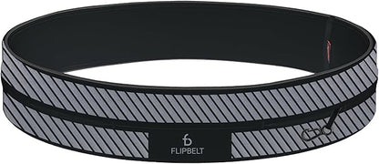 FlipBelt Classic Running Belt, Running Fanny Pack for Women and Men, USA Company