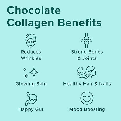 Further Food Chocolate Collagen Peptides Powder, Grass-Fed Pasture-Raised Hydrolyzed Type 1 & 3 Protein, Gut Health + Joint, Hair, Skin, Nails, Paleo Keto Sugar-Free 11.36 oz
