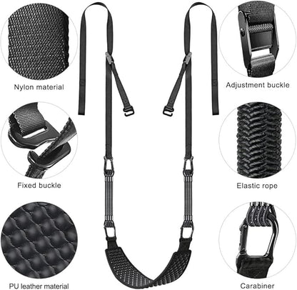 Dolibest Pull-Up Assistance Bands,Heavy Duty Multi-Function Resistance Bands for Chin-up, Dipping Belt for Weight Lifting, Stretch Resistance Bands, Suitable for Men and Women (600LB)