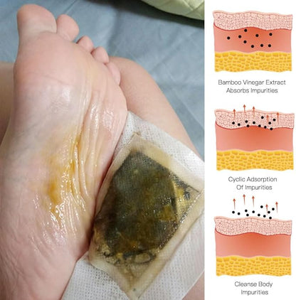 20 PCS Foot Patch,Natural Wormwood Foot Patch,Foot Pad for Foot Care