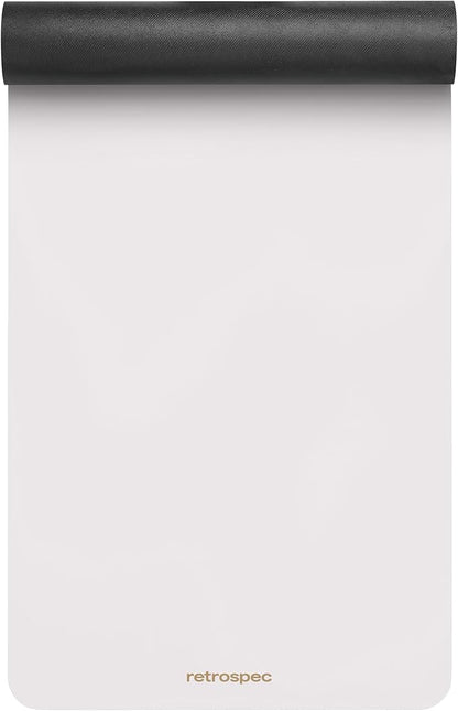 Retrospec Laguna 5mm Yoga Mat - Fitness Mat for Women, Men & Children, Slip-Resistant and Moisture Absorbing Exercise Mat for Home, Pilates, Yoga and Floor Workouts