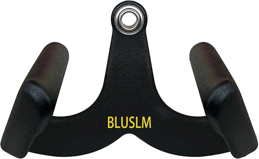 LAT Pull Down Bar for Cable Machine, LAT Pulldown Attachments T Bar V Bar Cable Attachment, Back Tricep Bar Strength Training Handle