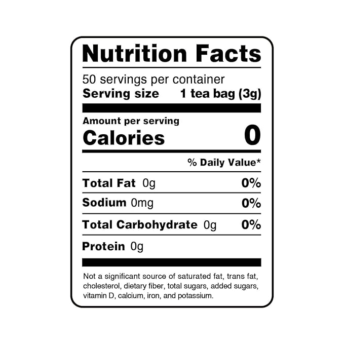 FullChea Hawthorn Berry Tea - 50 Teabags, 3g/bag - Premium, Non-GMO, Caffeine-free, Aids Digestion & Provides Antioxidants