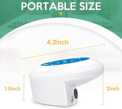 Ionic Foot Bath Detox Machine - Detox Foot Spa System for Home, Salon, Spa Club with 2 Arrays and 100 Tub Liners