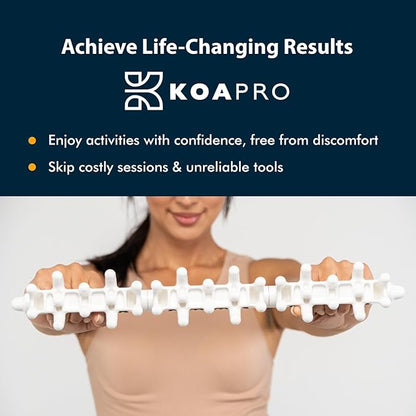 KOAPRO Whole Body Massage Tool - Myofascial Release Tool, Manual Trigger Point and Deep Tissue Massager, Holistic Fascia Health for Cellulite Massage on Legs, Back, and More - Full Body Massage Stick