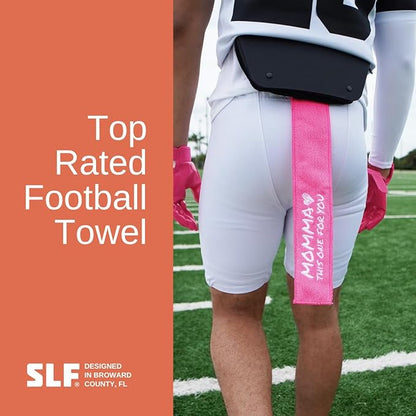SLEEFS Momma Pink Thin Football Towel