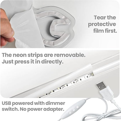 First Day of School Neon Sign for Classroom,Classroom Neon Sign,Colorful LED Back to School Wall Decor,Apple and Pencil Neon Light Sign for Classroom,Preschool,Photo Backdrop,Kids Room