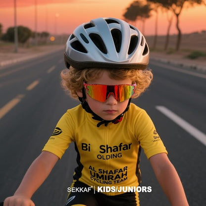 Kids Baseball Sunglasses for Boys Girls Youth Softball Cycling Sports Sunglasses UV400 Protection Age 5-12