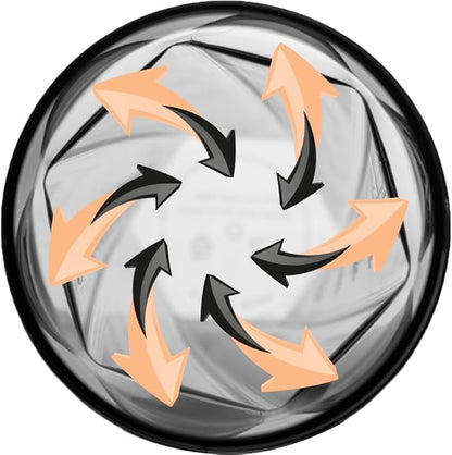 HELIMIX 1.5 Vortex Blender Shaker Bottle Holds Upto 20oz | No Blending Ball or Whisk | USA Made | Portable Pre Workout Whey Protein Drink Shaker Cup | Mixes Cocktails Smoothies Shakes | Top Rack Safe