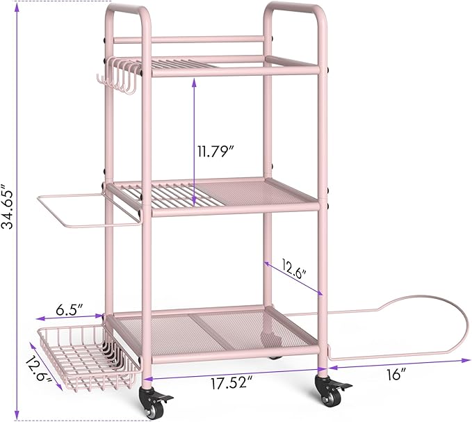 Home Gym Storage Rack Exercise Equipment Storage Organizer for Yoga Mat Dumbbells Kettlebells Foam Roller Yoga Strap & Resistance Bands, Ideal Yoga Mat Holder & Workout Equipment Organizer