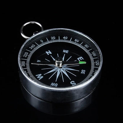 10pcs Compass Aluminum Edge Pocket Size Waterproof Compass