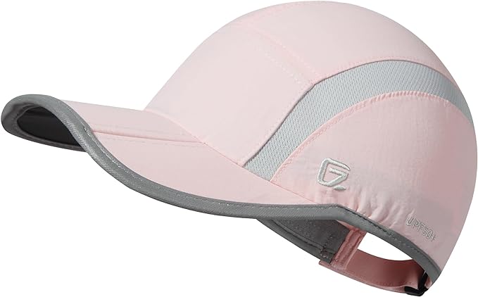 GADIEMKENSD Reflective Folding Outdoor Hat Unstructured Design UPF 50+ Sun Protection Sport Hats for Womens and Mens