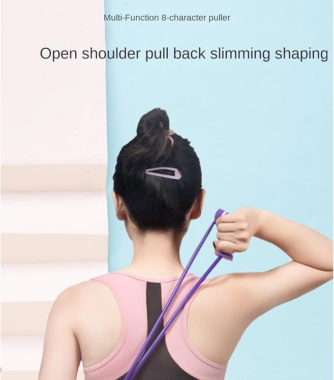 Crossover Resistance Band - Shoulder Back Training/Yoga Stretch/Posture Corrector