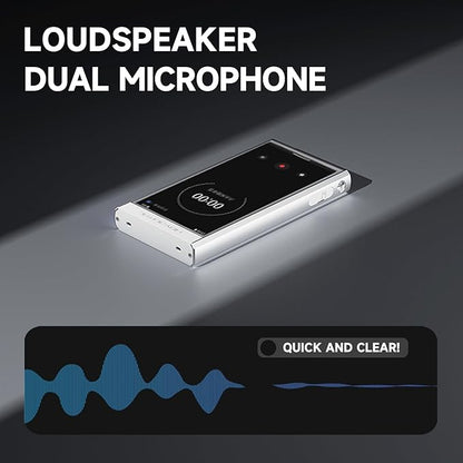 HiBy Digital M300 Android MP3 Player with Bluetooth and WiFi Streaming Player Android 13 Snapdragon 665 HiFi Audio (PCM/DSD) FM Radio Speaker Touchscreen 32GB + 2TB Expandable Storage