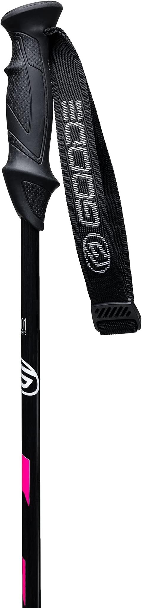 GOODE G-Max Summit Ski Poles – Lightweight & Durable Carbon Composite Downhill Ski Poles for Men & Women – Ergonomic Grip & Shock Absorbing Design – Pair