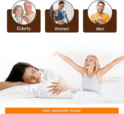 2 in 1 Foot Pads, 124 Pads Bamboo Vinegar Coconut Shell Powder Foot Pads with ''Stay in Place'' Bigger Adhesive Sheet