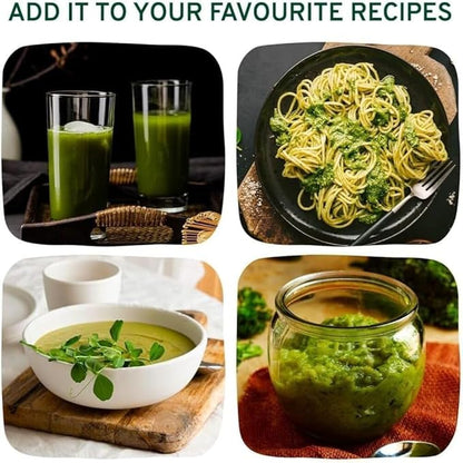 HANDPICK USDA Organic Moringa Powder (397g/14oz) Pure Moringa Oleifera Leaf Powder | Authentic Indian Origin | Gluten Free, Non-GMO | Perfect for Smoothies, Drinks, Tea & Recipes