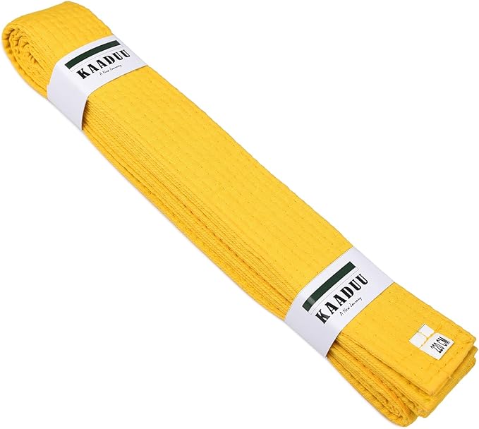 Karate Belt, All-Purpose Martial Arts Belt, Judo Belt, Taekwondo belt, Durable MMA Belt Size 4.2 cm