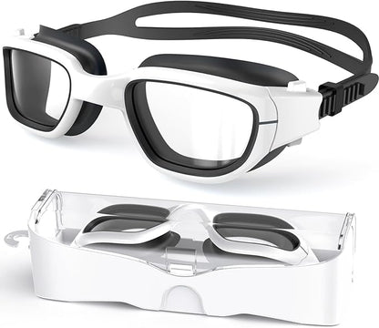 Kids Swim Goggles,Swimming Goggles for Kids 6-14, Anti-Fog UV Protection Pool Glasses for Boys Girls