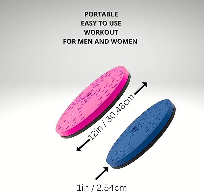 12" Waist Twisting Board for Exercise