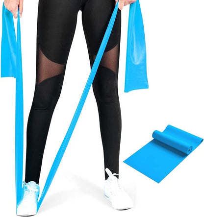 Resistance Bands, Elastic Exercise Bands for Working Out, Physical Therapy, Recovery, Yoga, Pilates, Strength Training