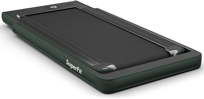 GYMAX Walking Pad, 2.25HP Dual Display Foldable Treadmill for Home with Remote/Smart App Control, Portable Compact Treadmill for Office Under Desk, Folding Running Machine for Small Spaces