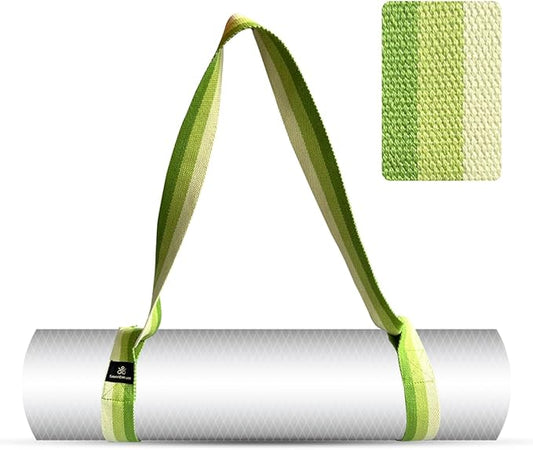 Yoga Mat Carrier Strap | Adjustable Mat Holder Sling for Carrying Mats | Thick & Comfy Texture | Yoga Mat Strap
