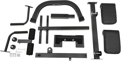 Hyper Back Extension Roman Chair, Multi-Functional Bench for Full All-in-One Body Workout, Adjustable Ab Sit up Bench Decline Bench Flat Bench for Home Exercise