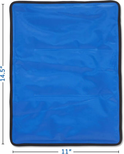 4 Pack XXL Reusable Hot and Cold Gel Ice Packs for Injuries | Cold Compress, Ice Pack, Gel Ice Packs, Cold Pack, ice Pack, Cold Packs for Injuries | 11x14.5 in