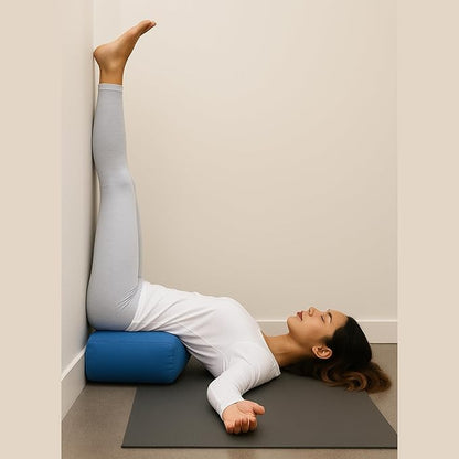 Rectangular Cotton Yoga Bolster, Yoga Pillow, Yoga Cushion, Yin yoga Bolster, Iyengar yoga bolster