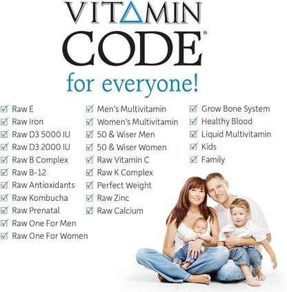 Garden of Life Vitamin Code Raw One for Men, Once Daily Multivitamin, 75 Capsules, One a Day Mens Vitamins Plus Fruit, Veggies & Probiotics for Mens Health, Vegetarian Multivitamins