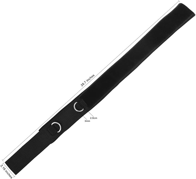 1 Pair Thigh Strap Neoprene Padded Fitness Legs Cuff Adjustable Strength Training Accessories Speed Exercise for Taekwondo Football Running