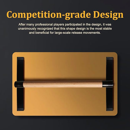 11.8" High Wooden Parallel Bar and Dip Bar with Thick Beech Handles, Push-up Bar, Rock-Free Fitness Equipment for Handstand, L-Sit, Gymnastics, Strength Training Home Gym,440lbs