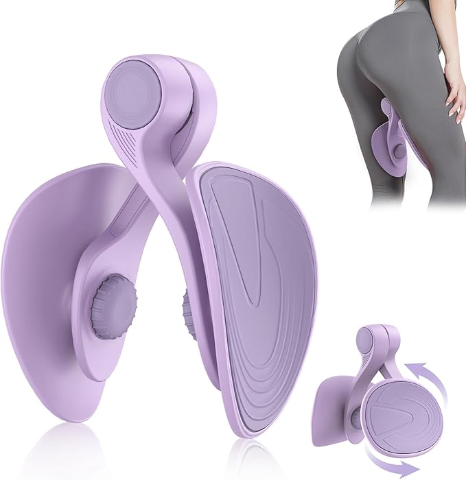 Hip Trainer Kegel Exerciser, Pelvic Floor Trainer, Kegel Trainer for Postpartum Rehabilitation, Trimmer Inner Thigh, Thigh Toner Workout