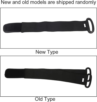 ZJchao Stretching Strap Yoga Strap, Foot Drop Fascitis Plantar Ankle Training Belt, Exercise Strap, Black, OK Cloth