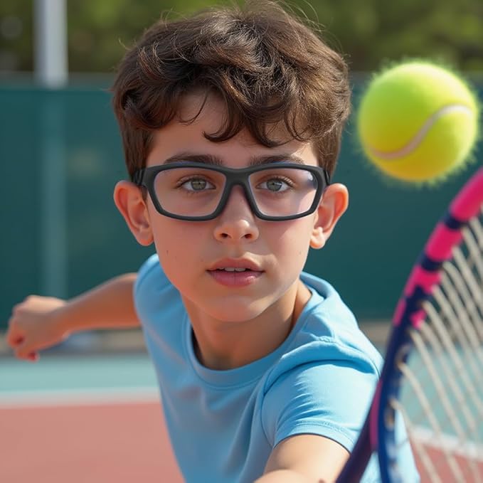 BLUE CUT Sports Protection Goggles, Anti-Fog Lenses Safety Glasses for Basketball, Pickleball and All Outdoor Sports